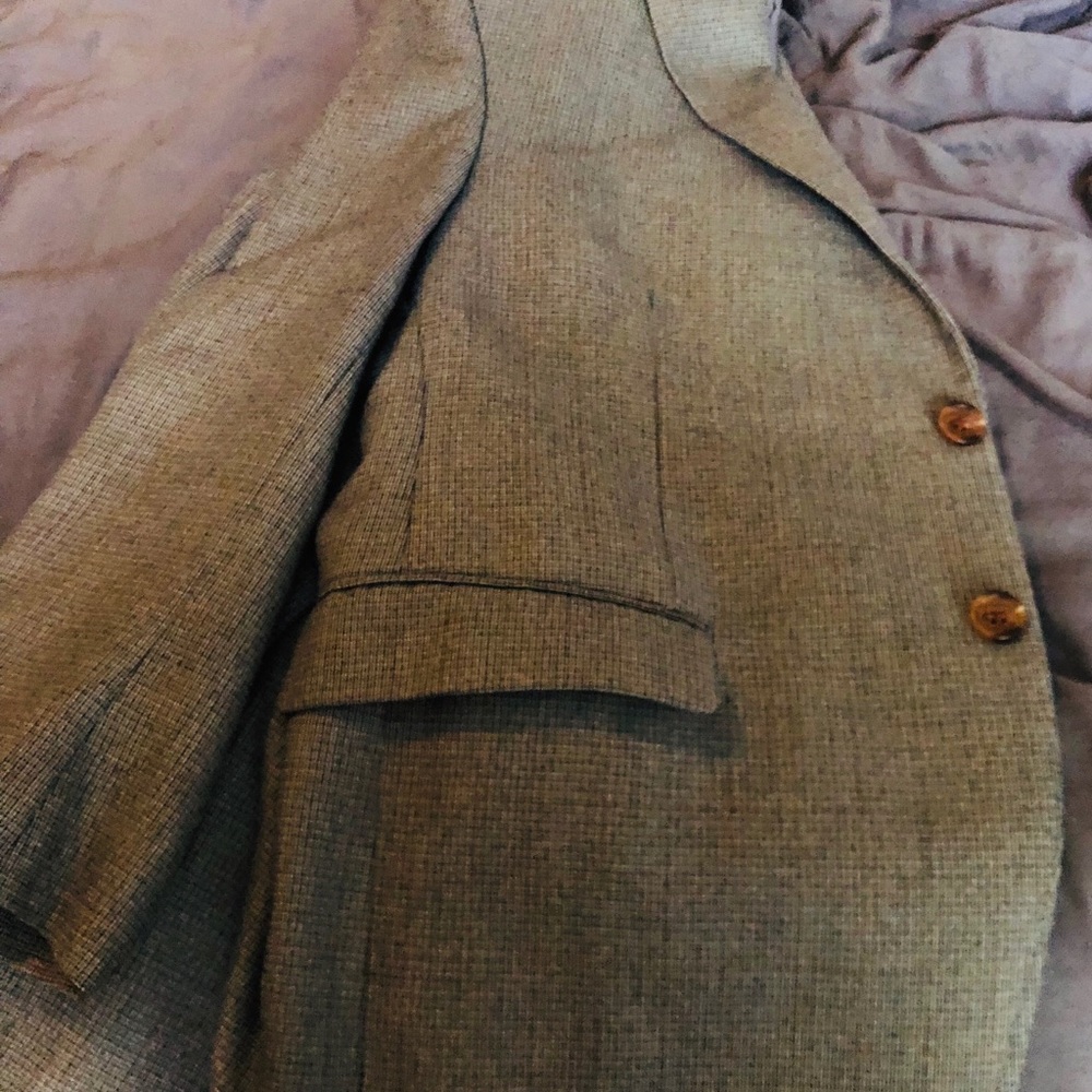 Polo Ralph Lauren light grey light blue blazer